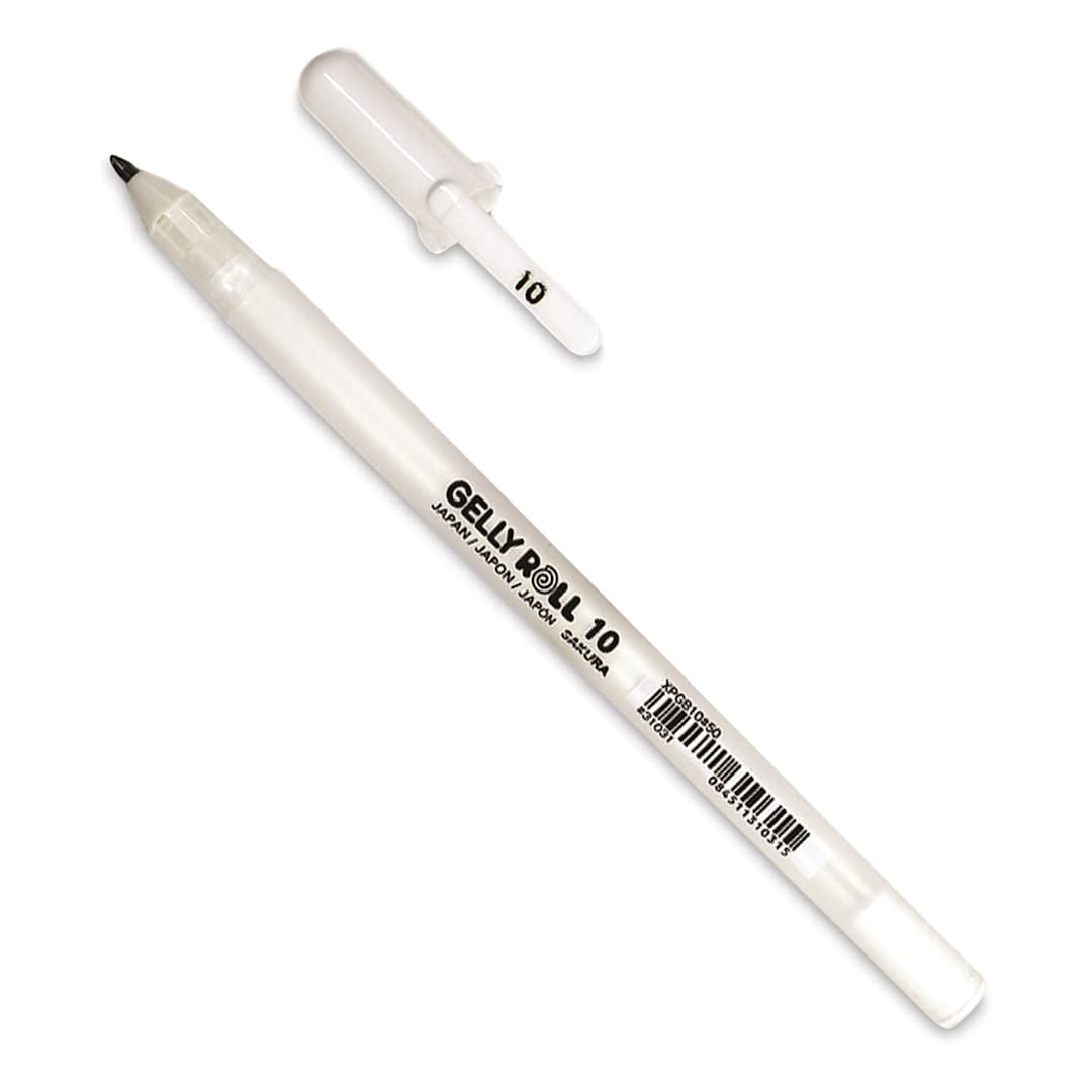 Open in modal - Sakura Gelly Roll Opaque White Pen - Bold Tip