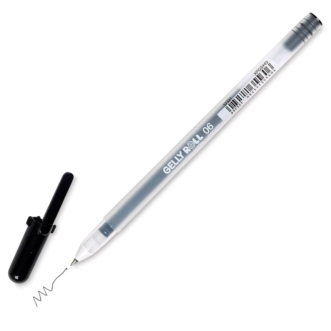 Open in modal - Sakura Gelly Roll Pen - Fine Point, Black
