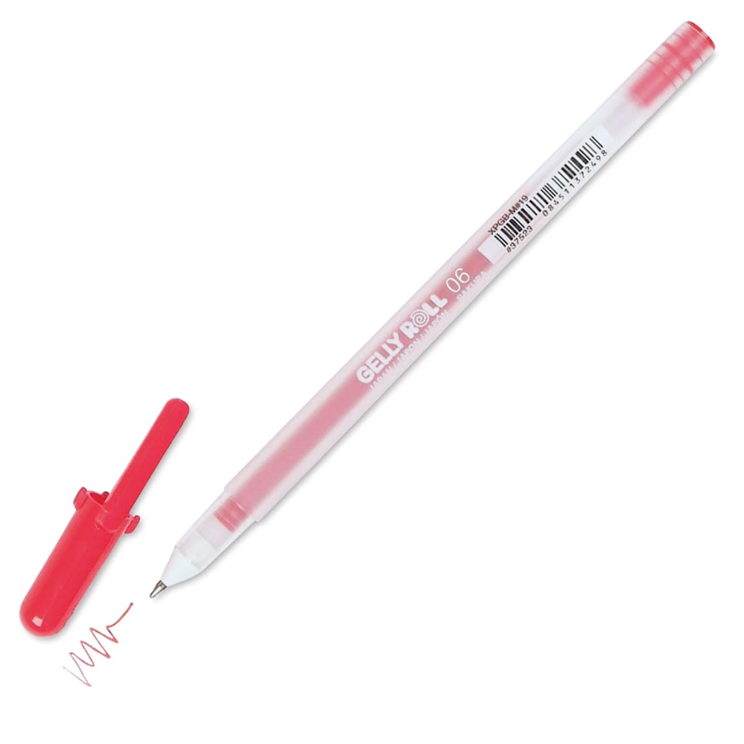 Open in modal - Sakura Gelly Roll Pen - Fine Point, Red