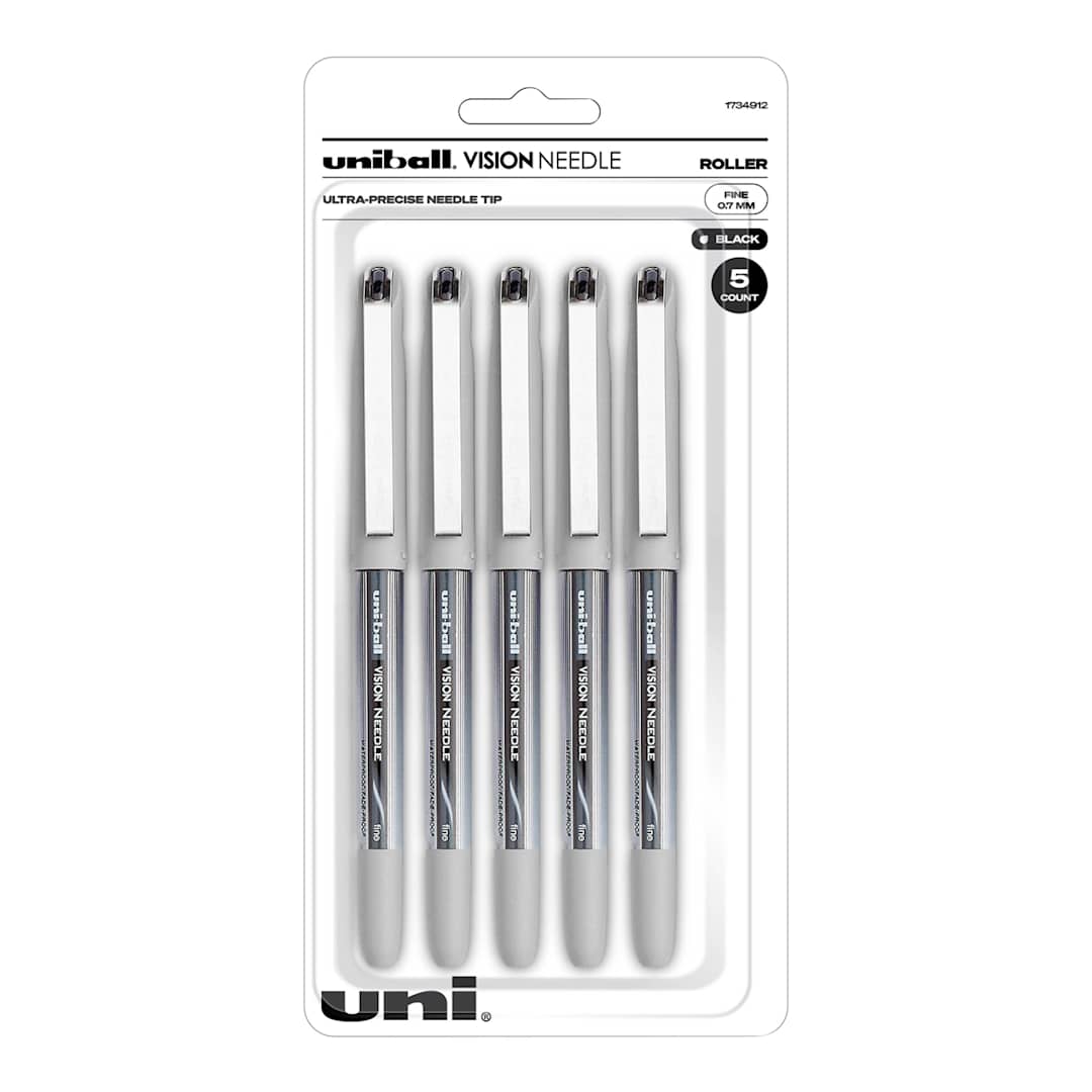 Open in modal - VISION Needle Pens Black - 5/Pkg.