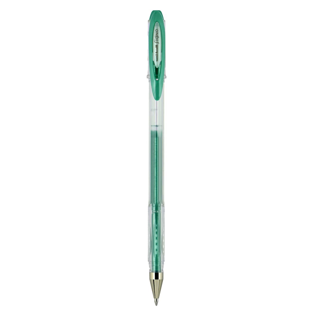 Open in modal - Signo Stick Gel Pen Metallic Green