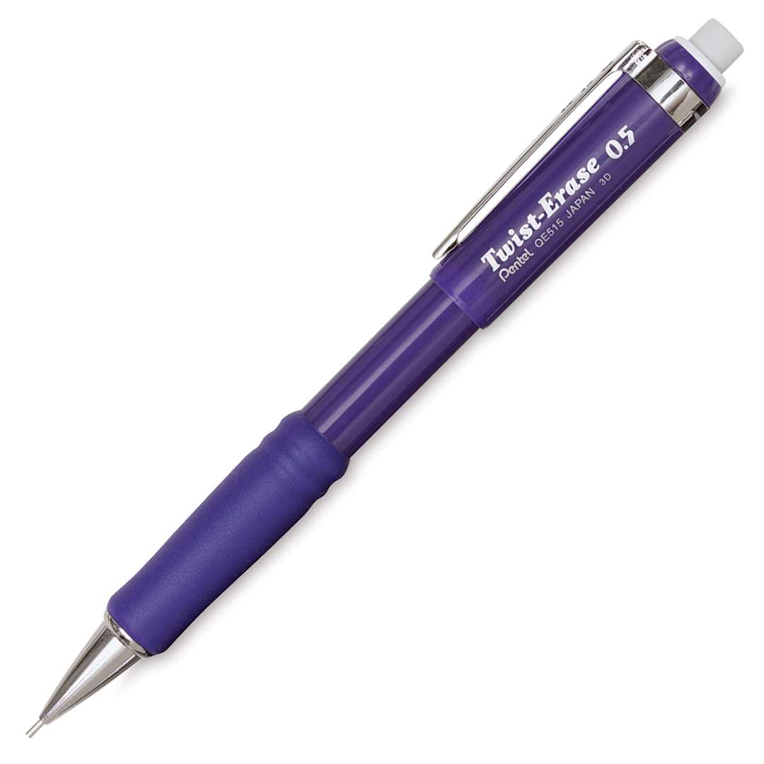 Open in modal - Pentel Twist-Erase Pencil - 0.5 mm, Violet Barrel