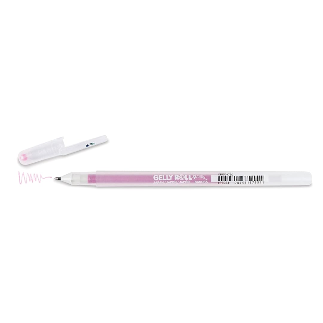 Open in modal - Sakura Gelly Roll Stardust Pen - Pink, 0.5 mm