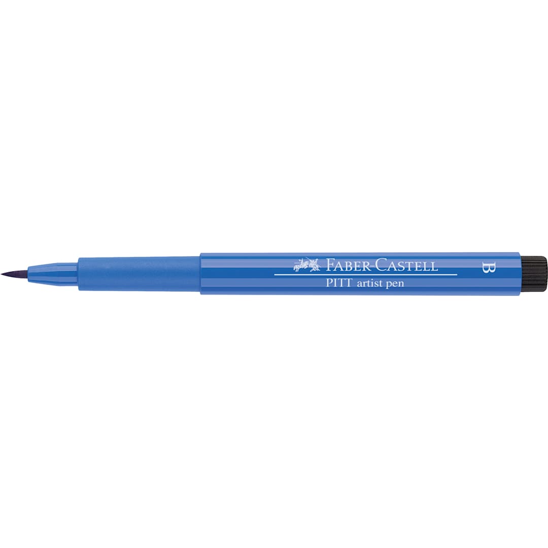 Open in modal - PITT Artist Brush Pen Cobalt Blue - Trilingual Packaging