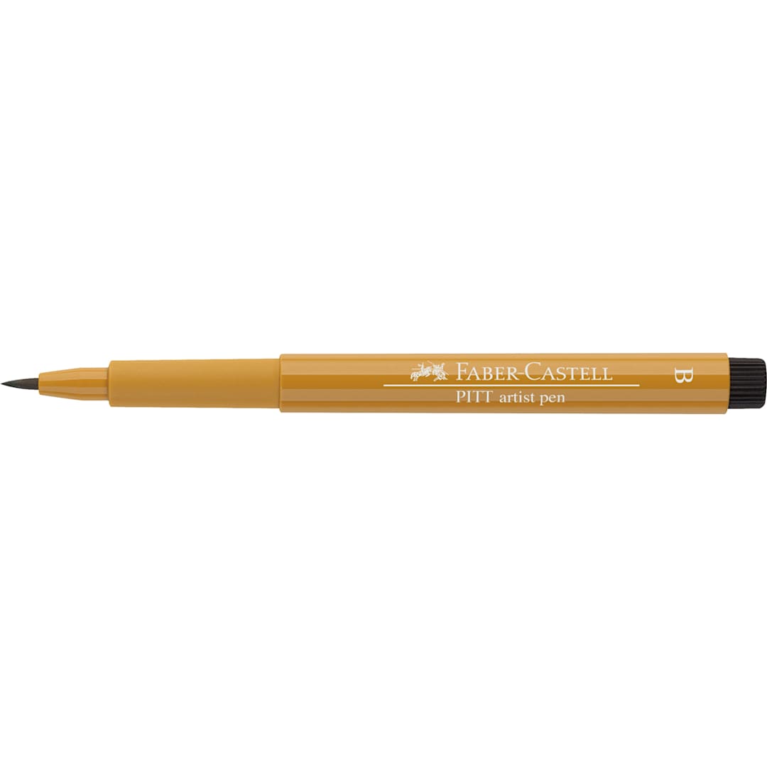 Open in modal - PITT Artist Brush Pen Green Gold - Trilingual Packaging