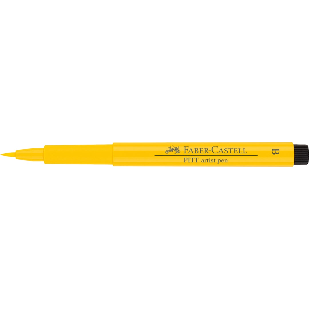 Open in modal - PITT Artist Brush Pen Cadmium Yellow - Trilingual Packaging