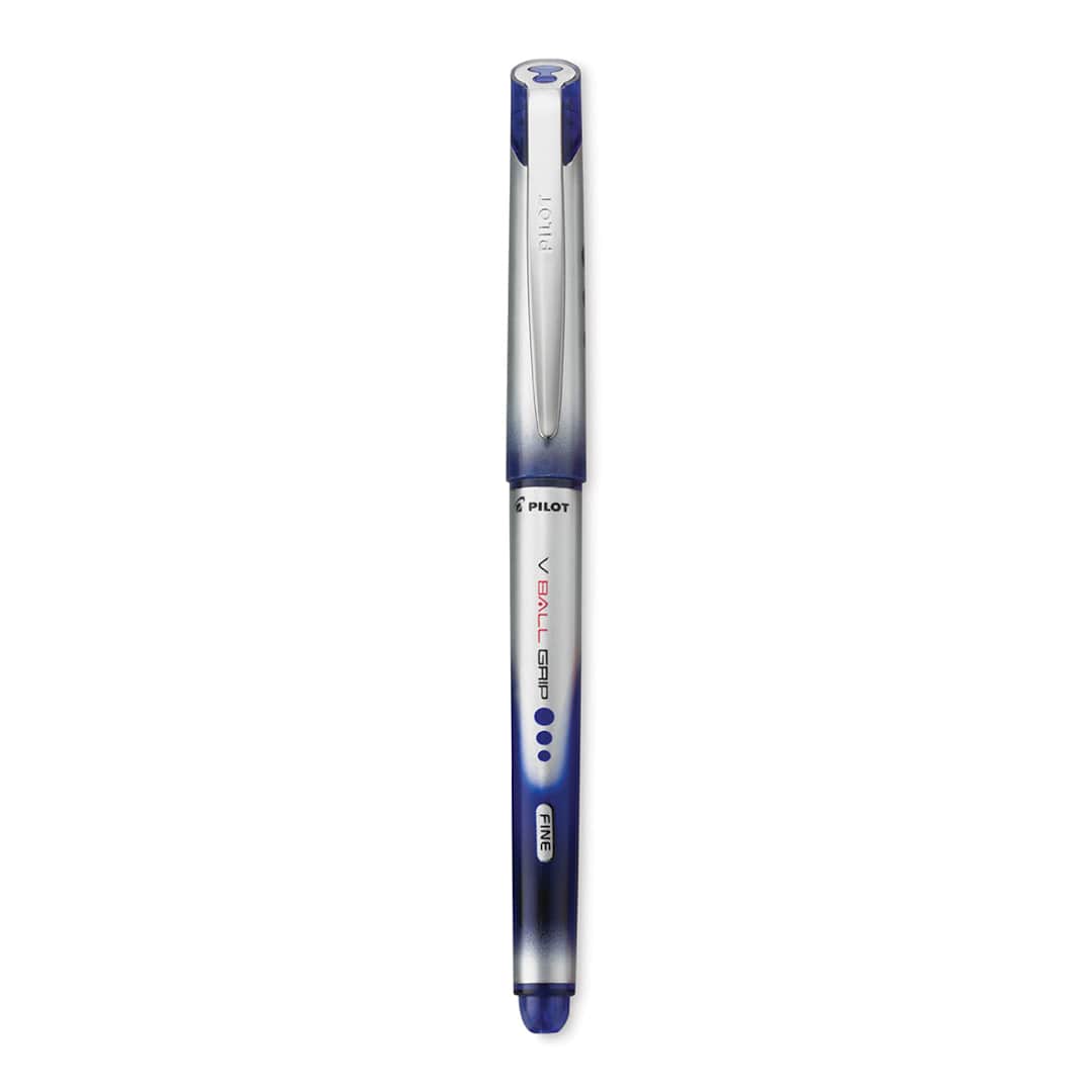 Open in modal - Pilot V-Ball Grip Roller Ball Pen - 0.7 mm , Blue