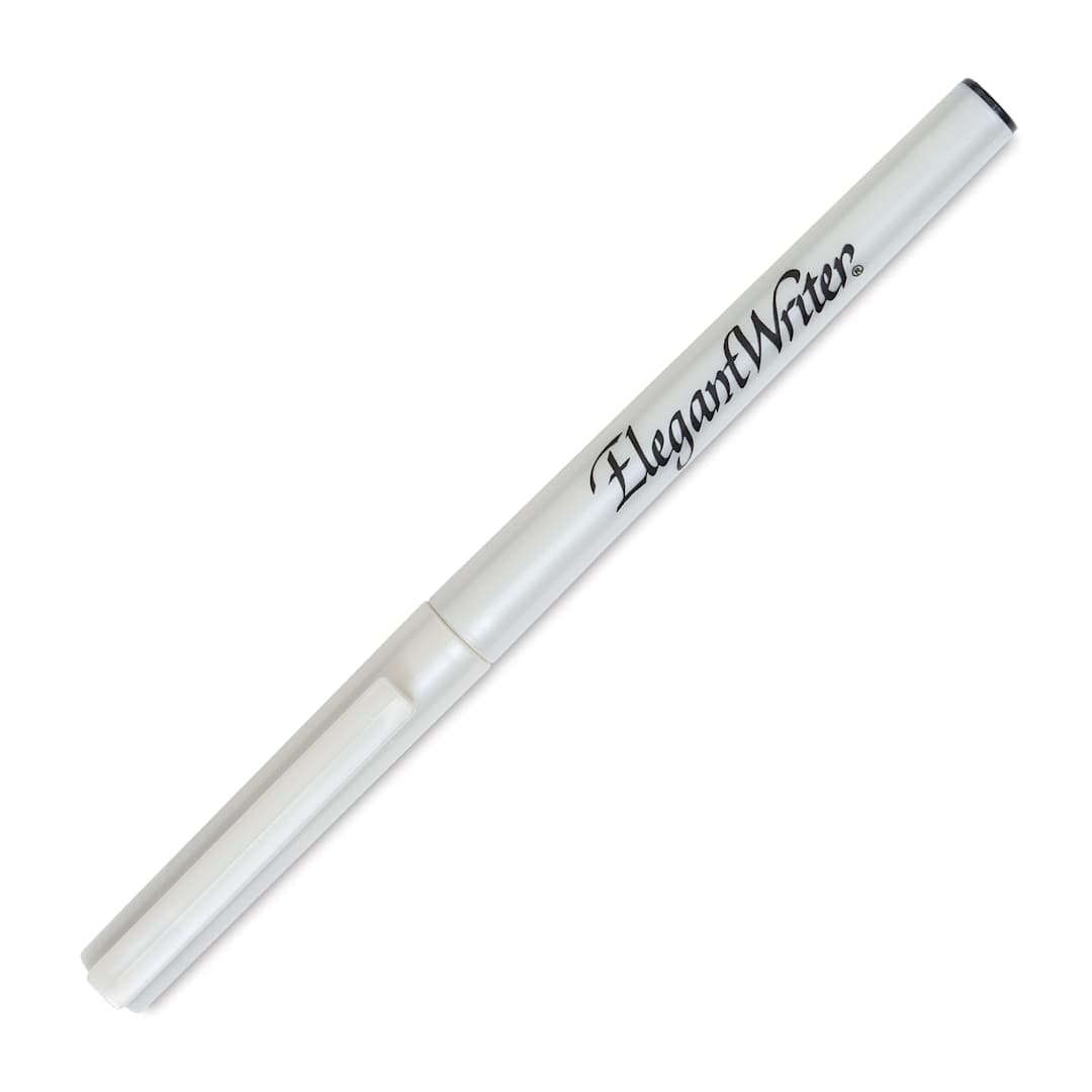 Open in modal - Speedball Elegant Writer Calligraphy Marker - 2.5 mm, Black, single marker with cap on