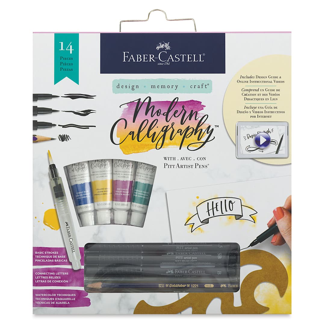 Open in modal - Faber-Castell Modern Calligraphy Set, front of the packaging