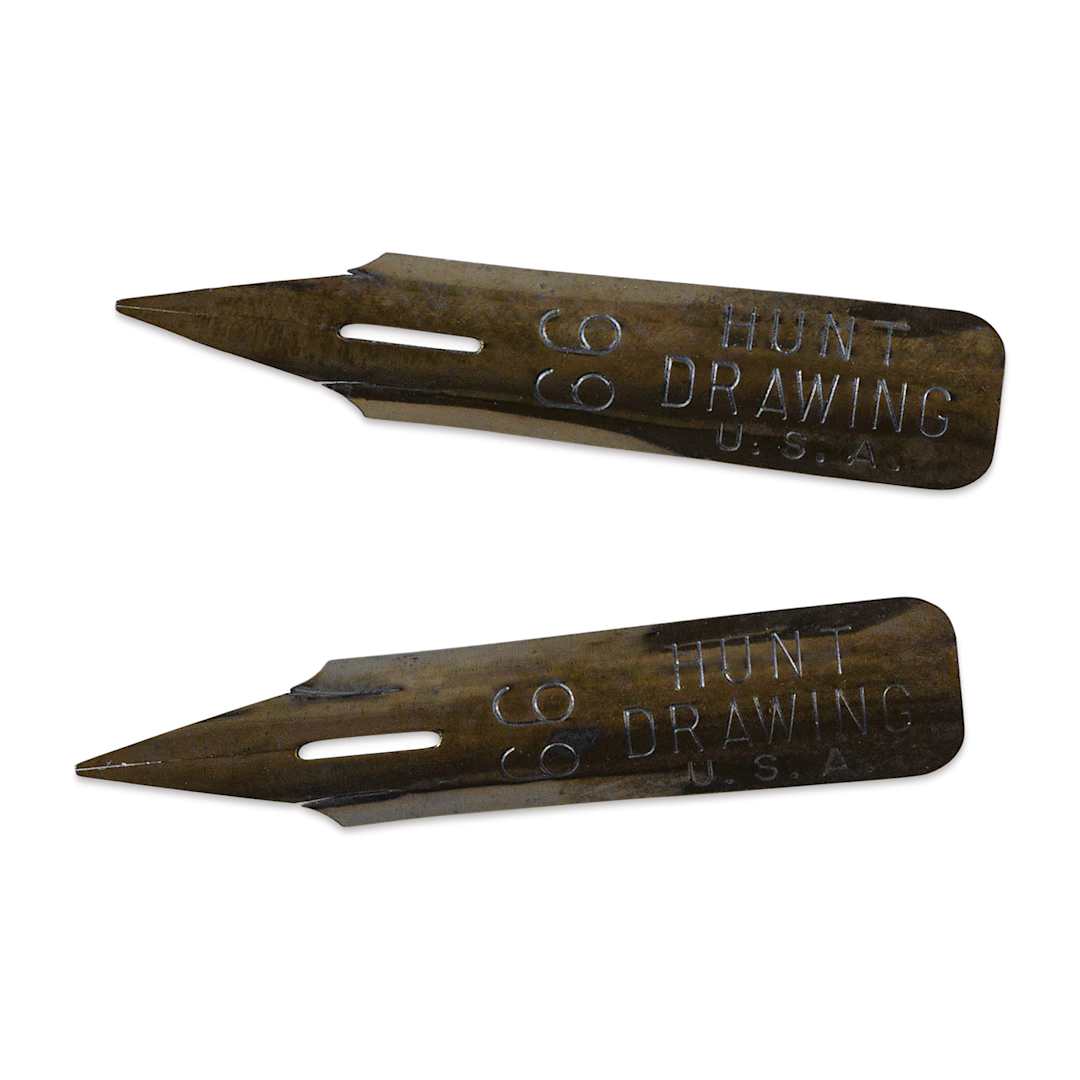 Open in modal - Speedball Hunt Drawing Dip Pen - #99, Pkg of 2 Nibs