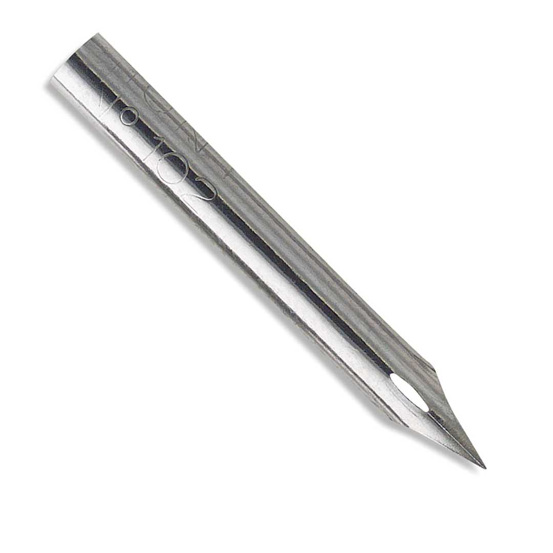 Open in modal - Speedball Hunt Crowquill Pen Nib - #102 Crowquill, single nib