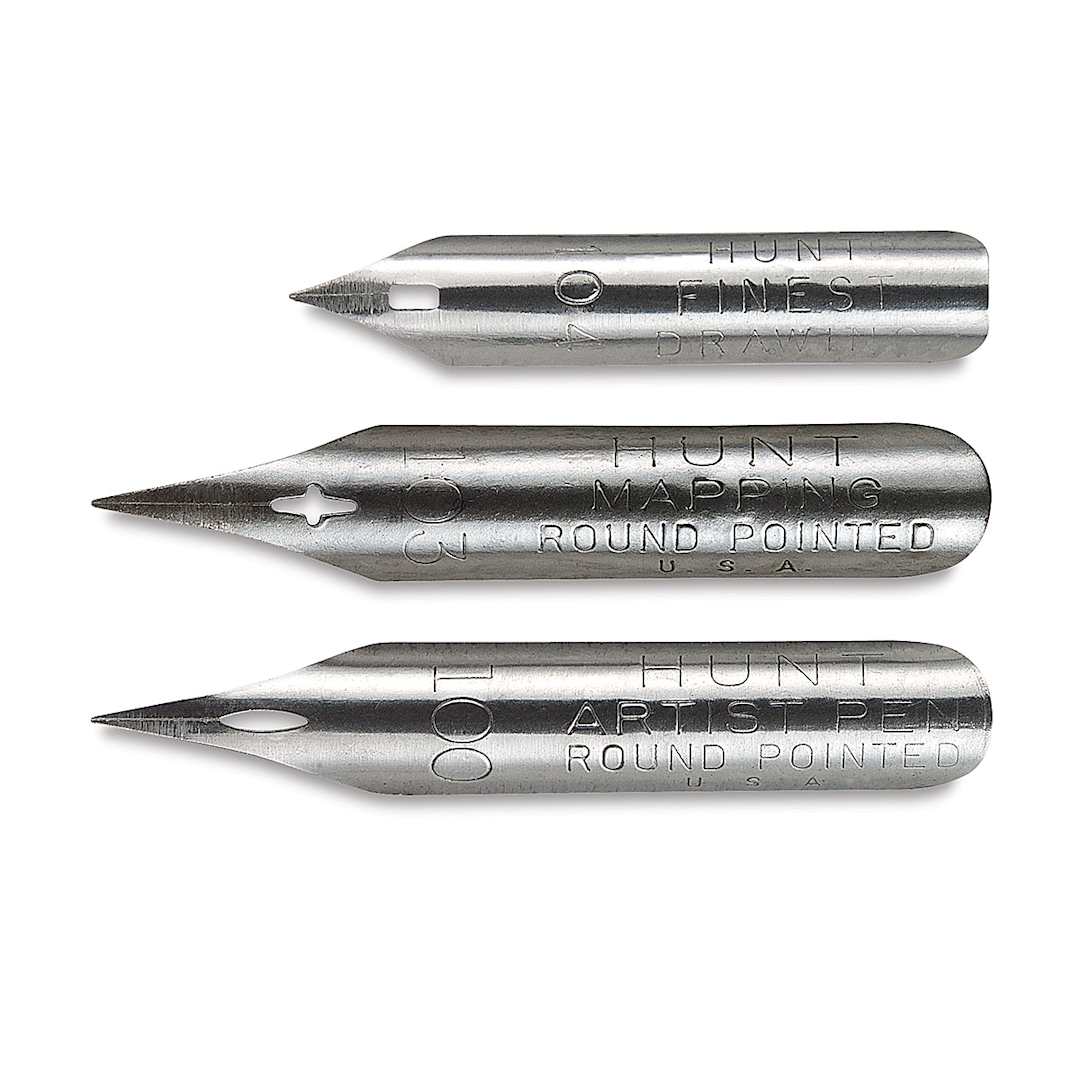 Open in modal - Speedball Hunt Fine Point Pen Nibs