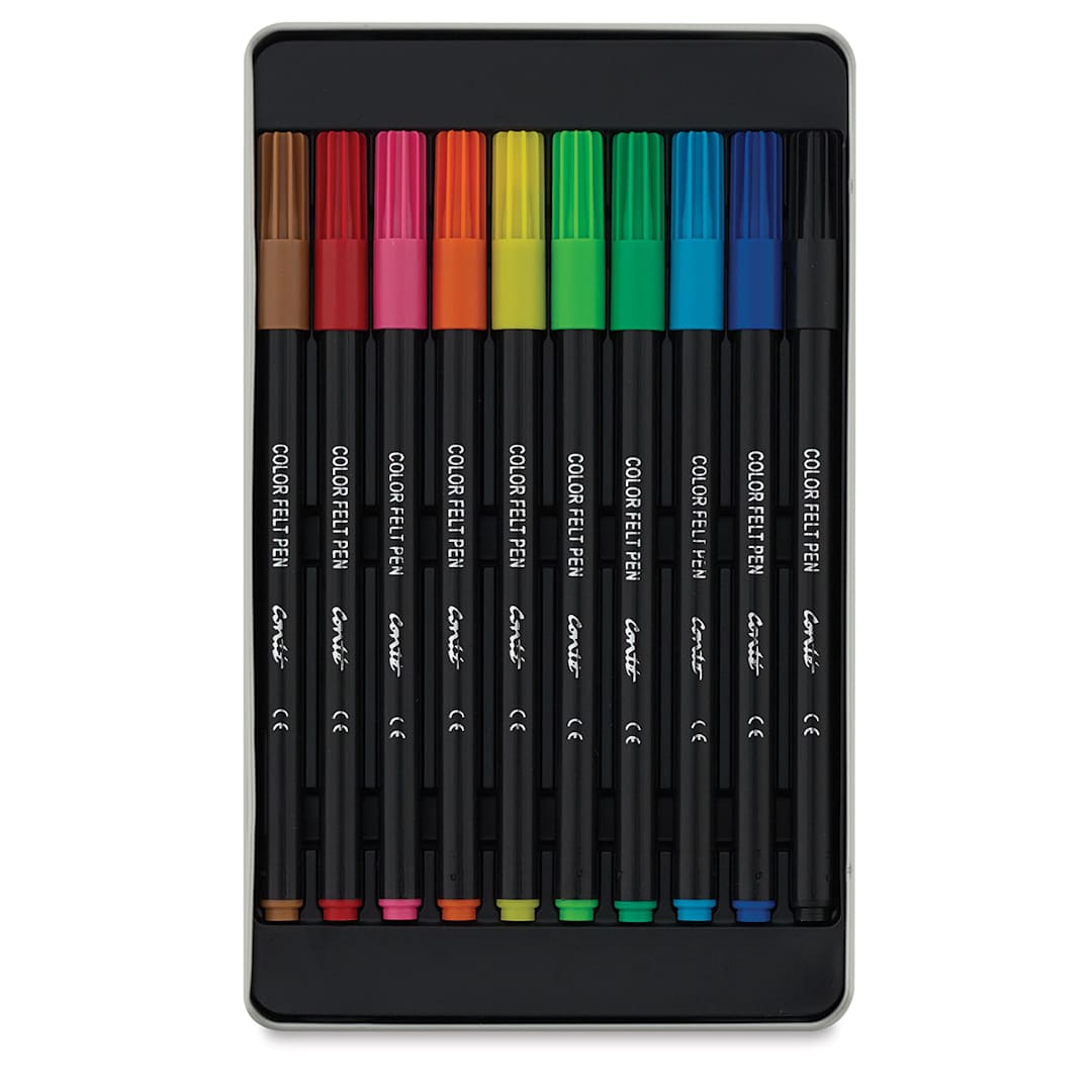 Open in modal - Bic Conté Fine Coloring Pen Sets