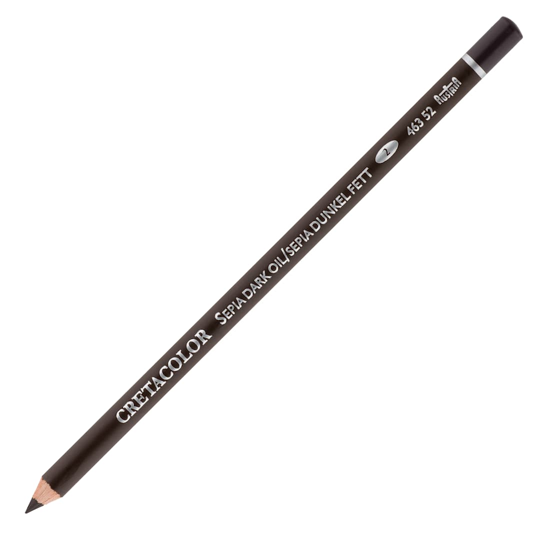 Open in modal - Cretacolor Artist Oil Pencil Sepia Dark