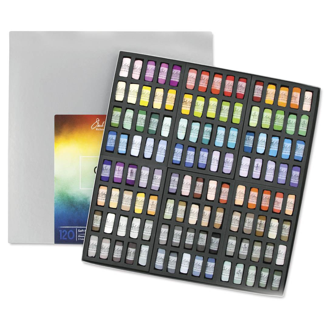 Open in modal - Richeson Soft Handrolled Pastels - Color Wheel, Set of 120