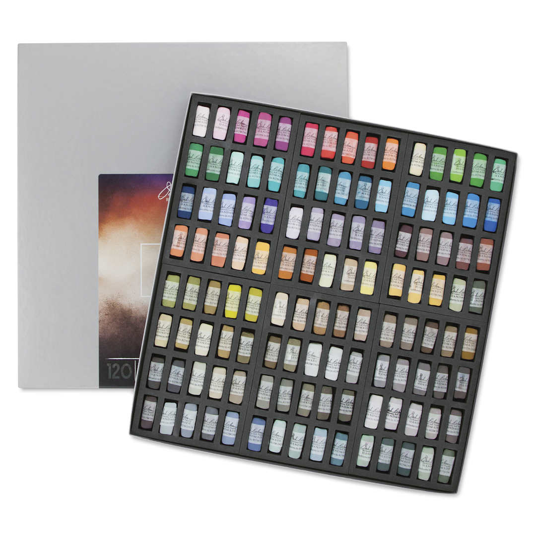 Open in modal - Richeson Soft Handrolled Pastels - Fur and Feathers, Set of 120