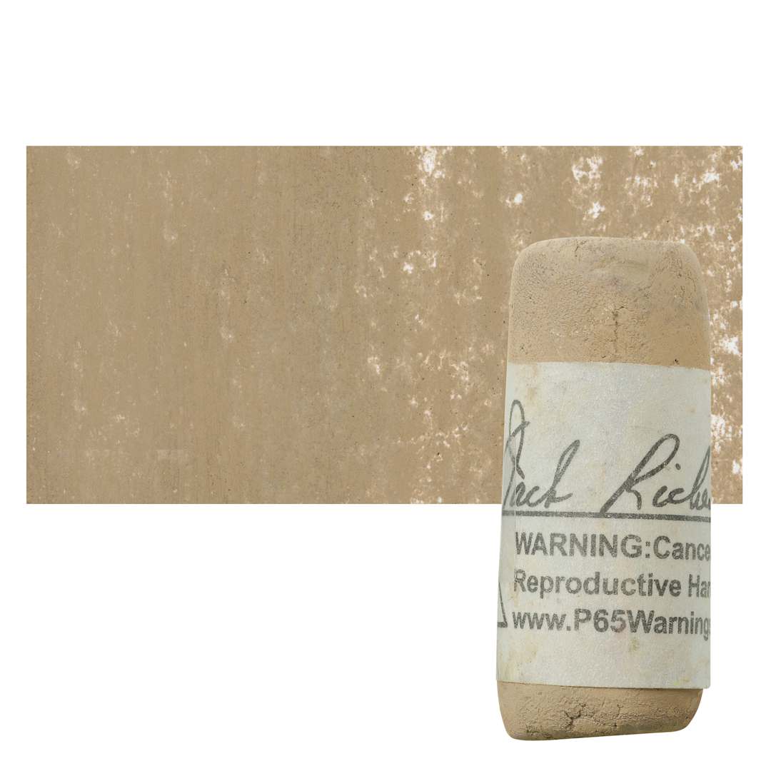 Open in modal - Richeson Soft Handrolled Pastel - Grey GY21, pastel and swatch