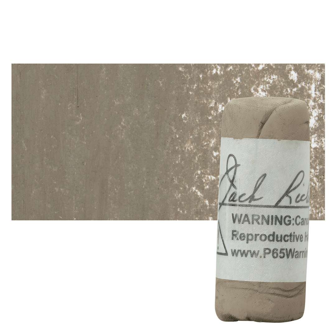 Open in modal - Richeson Soft Handrolled Pastel - Grey GY22, pastel and swatch