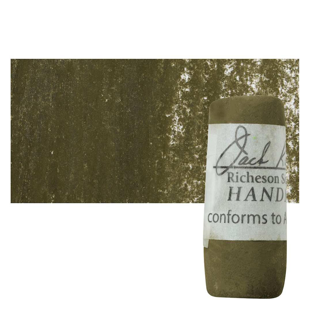 Open in modal - Richeson Soft Handrolled Pastel - Grey GY26, pastel and swatch