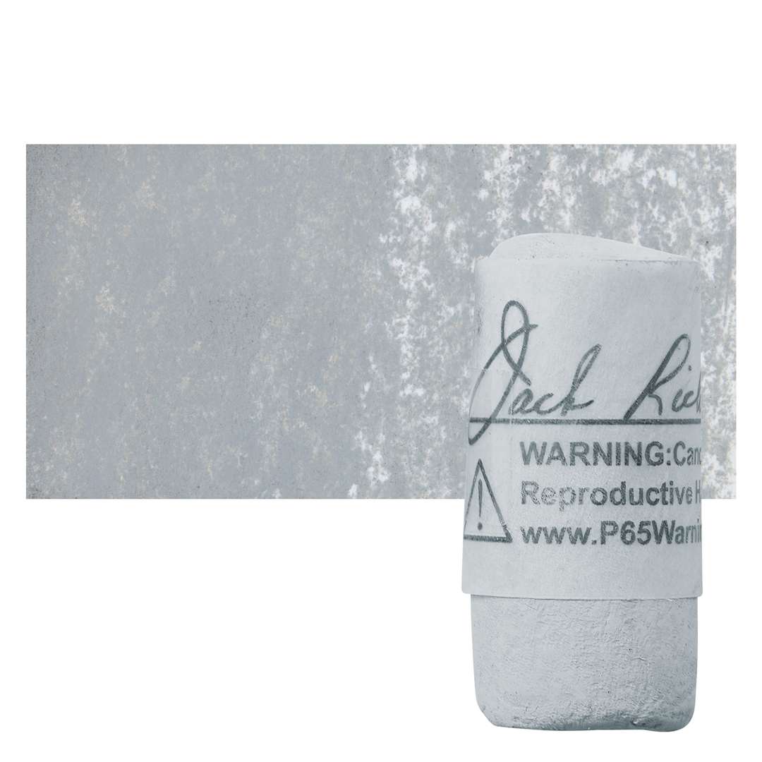 Open in modal - Richeson Soft Handrolled Pastel - Grey GY36, pastel and swatch