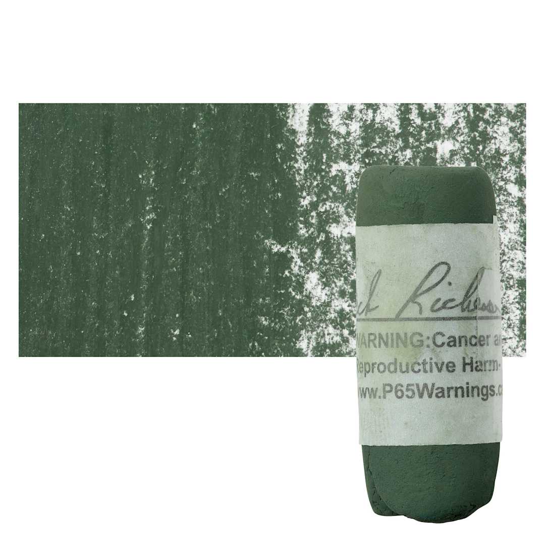 Open in modal - Richeson Soft Handrolled Pastel - Grey GY68, pastel and swatch