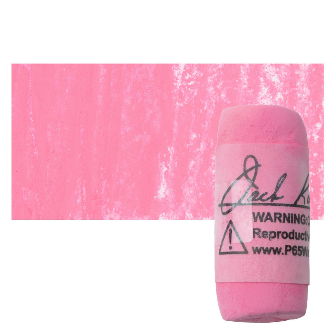 Open in modal - Richeson Soft Handrolled Pastel - Red R10, pastel and swatch