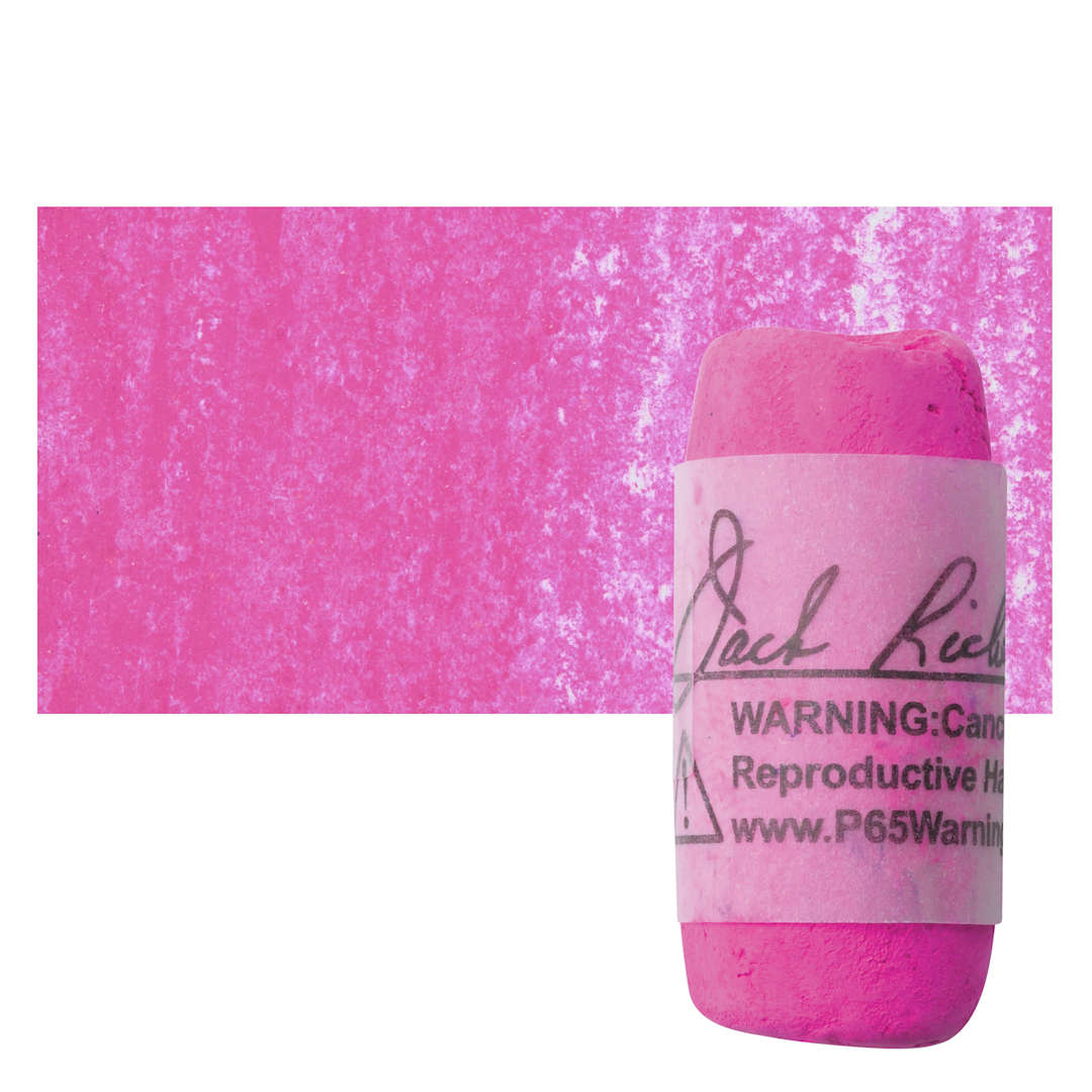 Open in modal - Richeson Soft Handrolled Pastel - Red R15, pastel and swatch