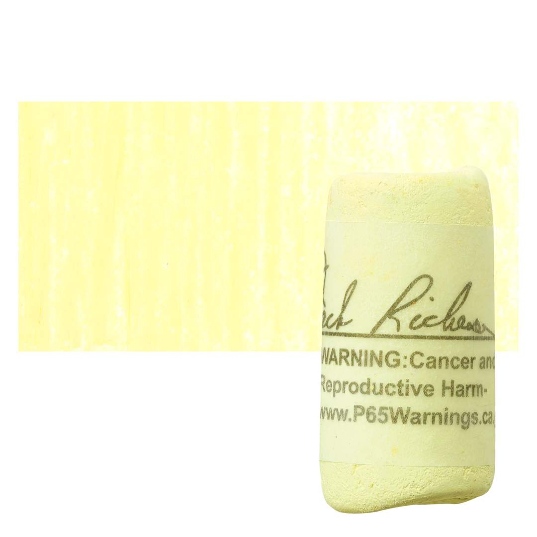 Open in modal - Richeson Soft Handrolled Pastel - Yellow Y1, pastel and swatch