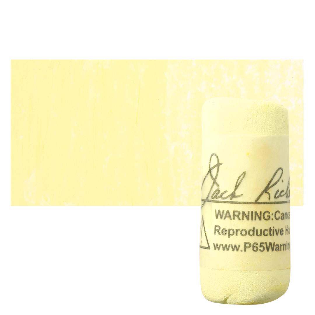 Open in modal - Richeson Soft Handrolled Pastel - Yellow Y2, pastel and swatch