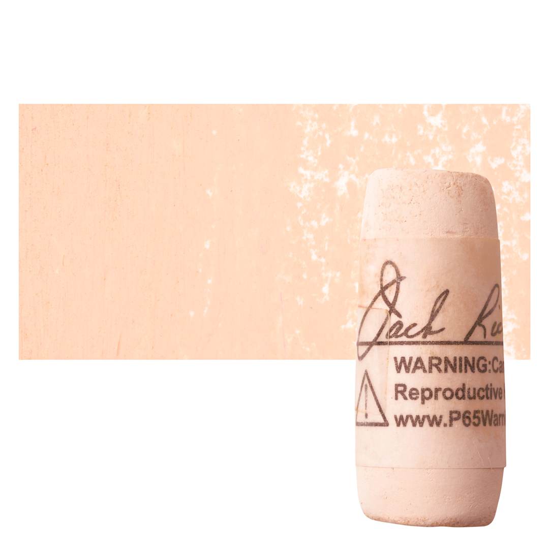 Open in modal - Richeson Soft Handrolled Pastel - Orange O12, pastel and swatch