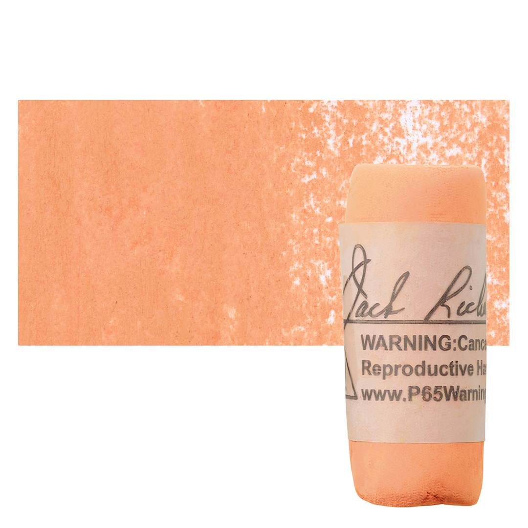 Open in modal - Richeson Soft Handrolled Pastel - Earth Orange EO7, pastel and swatch