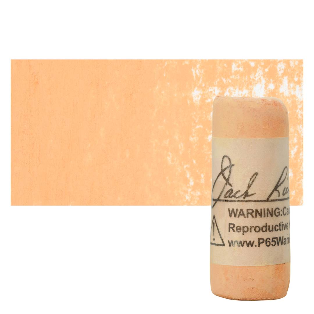 Open in modal - Richeson Soft Handrolled Pastel - Earth Orange EO10, pastel and swatch