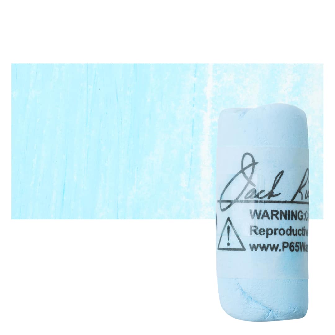 Open in modal - Richeson Soft Handrolled Pastel - Blue B1, pastel and swatch