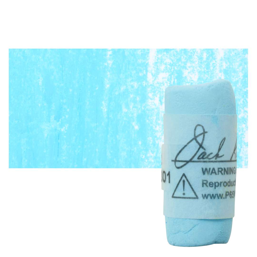 Open in modal - Richeson Soft Handrolled Pastel - Blue B2, pastel and swatch