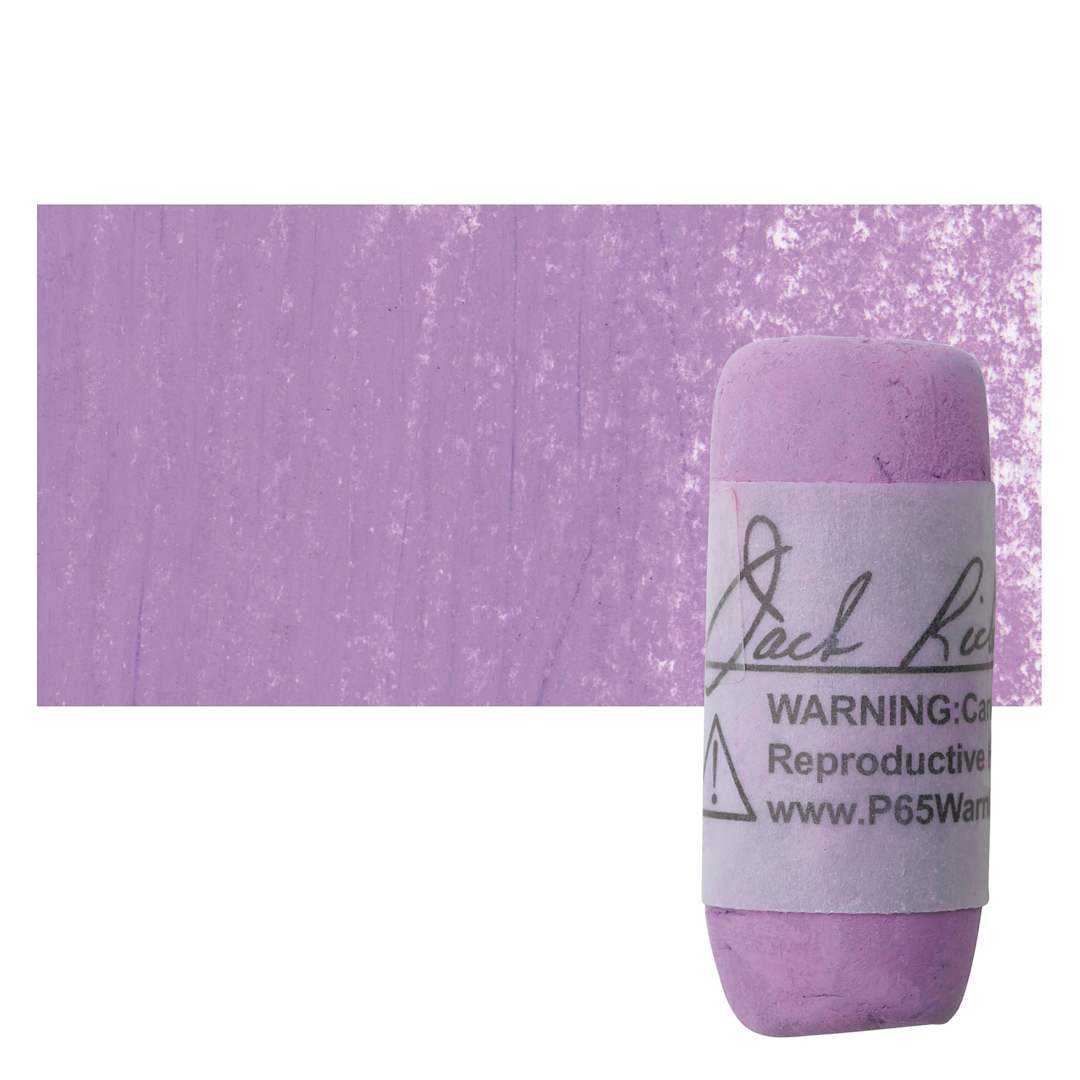 Open in modal - Richeson Soft Handrolled Pastel - Violet V33, pastel and swatch