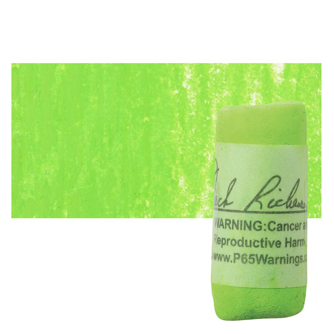 Open in modal - Richeson Soft Handrolled Pastel - Green G10, pastel and swatch