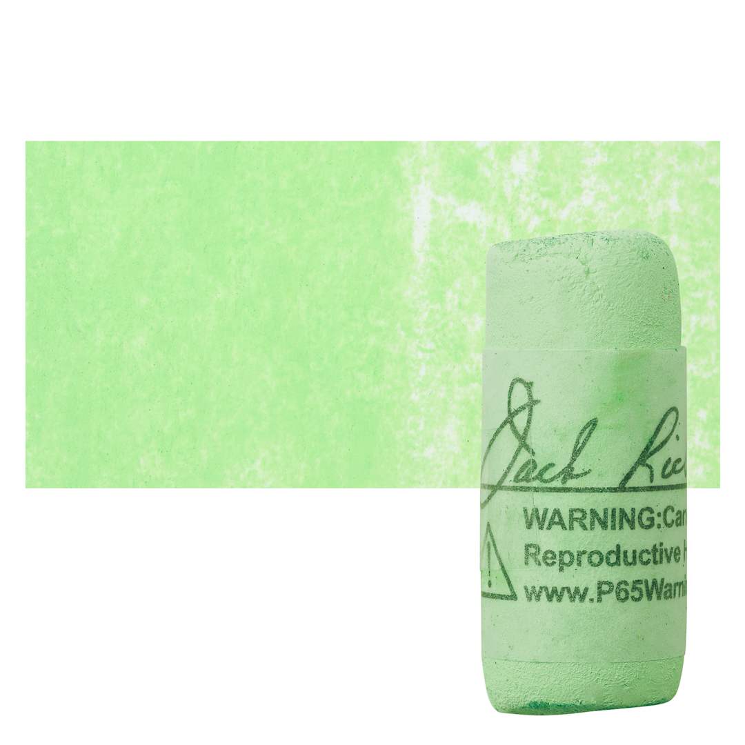 Open in modal - Richeson Soft Handrolled Pastel - Green G22, pastel and swatch