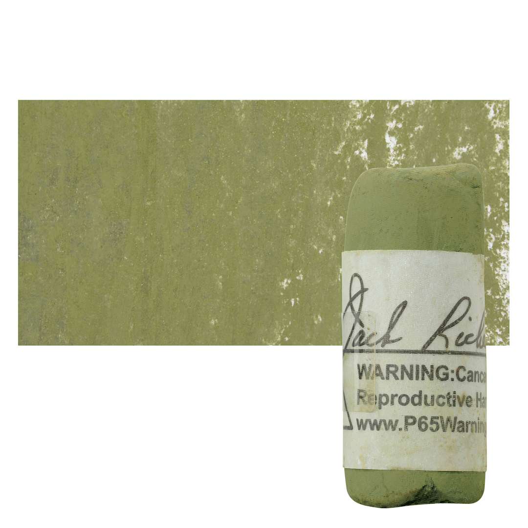 Open in modal - Richeson Soft Handrolled Pastel - Earth Brown EB43, pastel and swatch