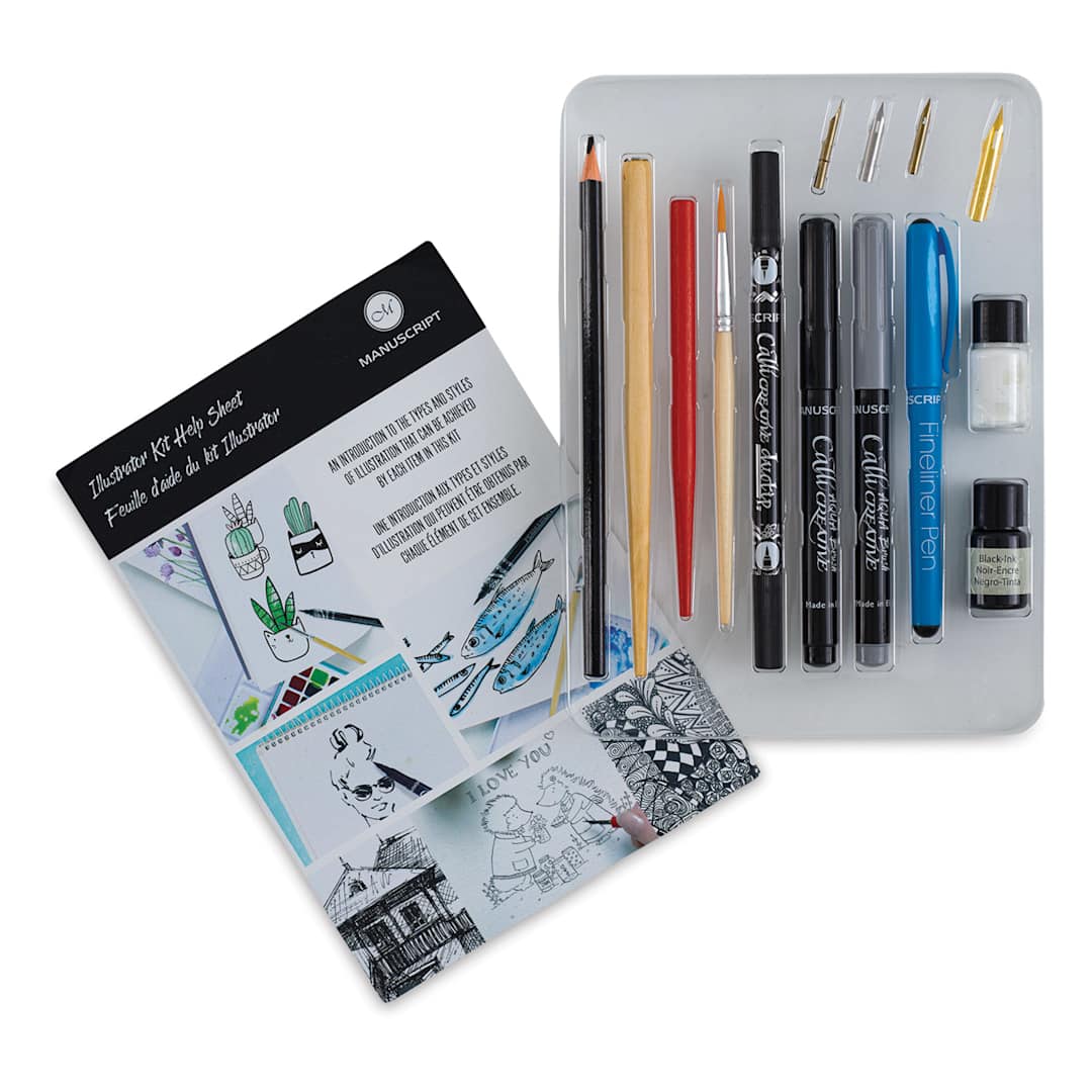 Open in modal - Manuscript Illustrator's Design Kit (contents)