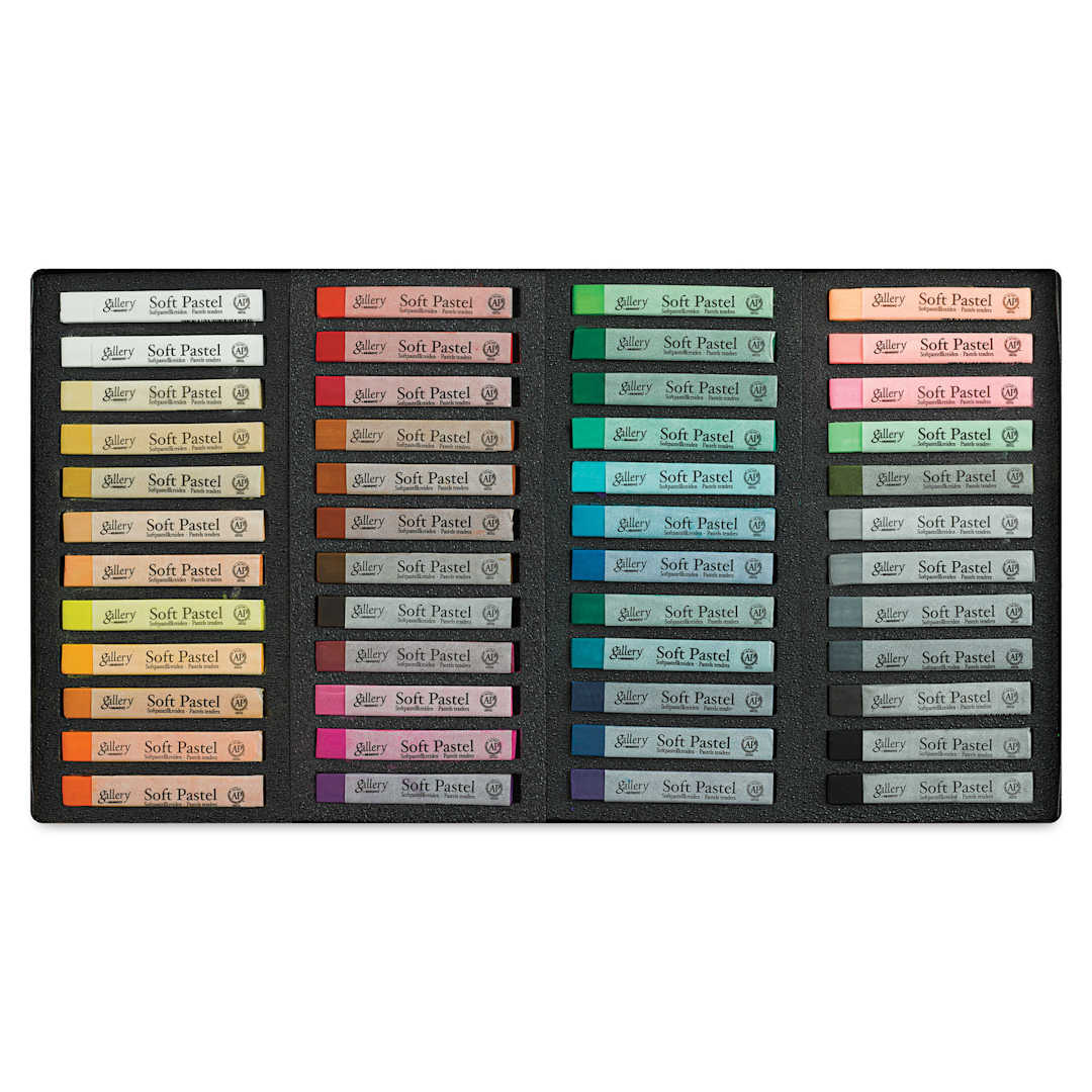 Open in modal - Mungyo Gallery Artists' Soft Pastels - Set of 48 (contents)