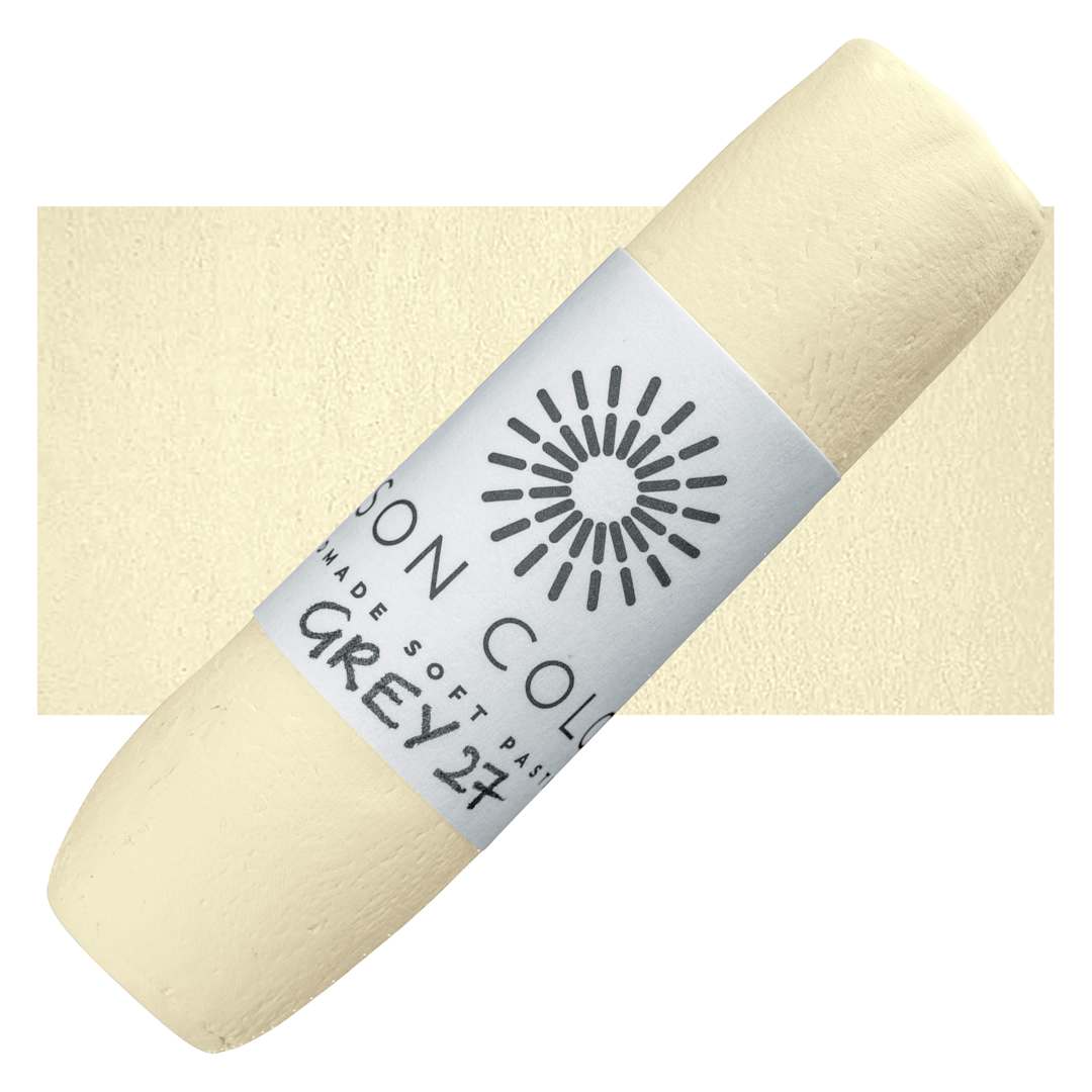 Open in modal - Unison Large Soft Pastel - Grey 27 pastel and swatch