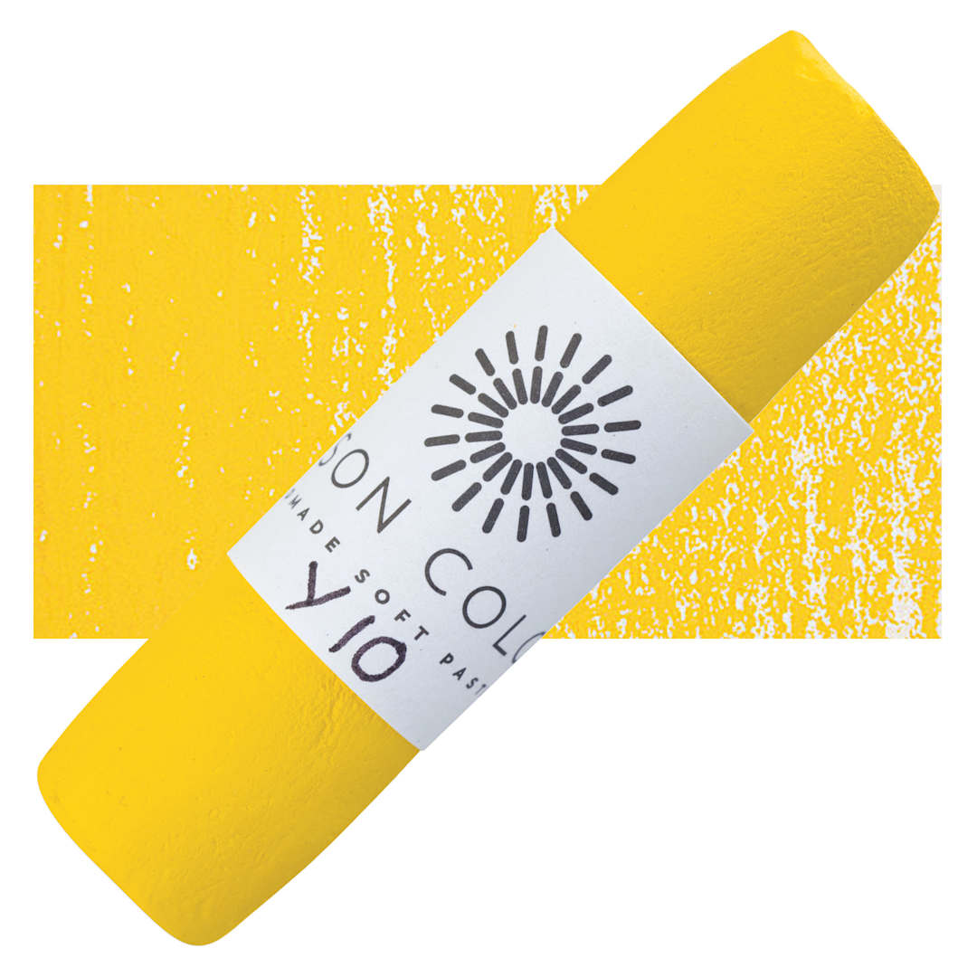 Open in modal - Unison Large Soft Pastel - Yellow 10 pastel and swatch