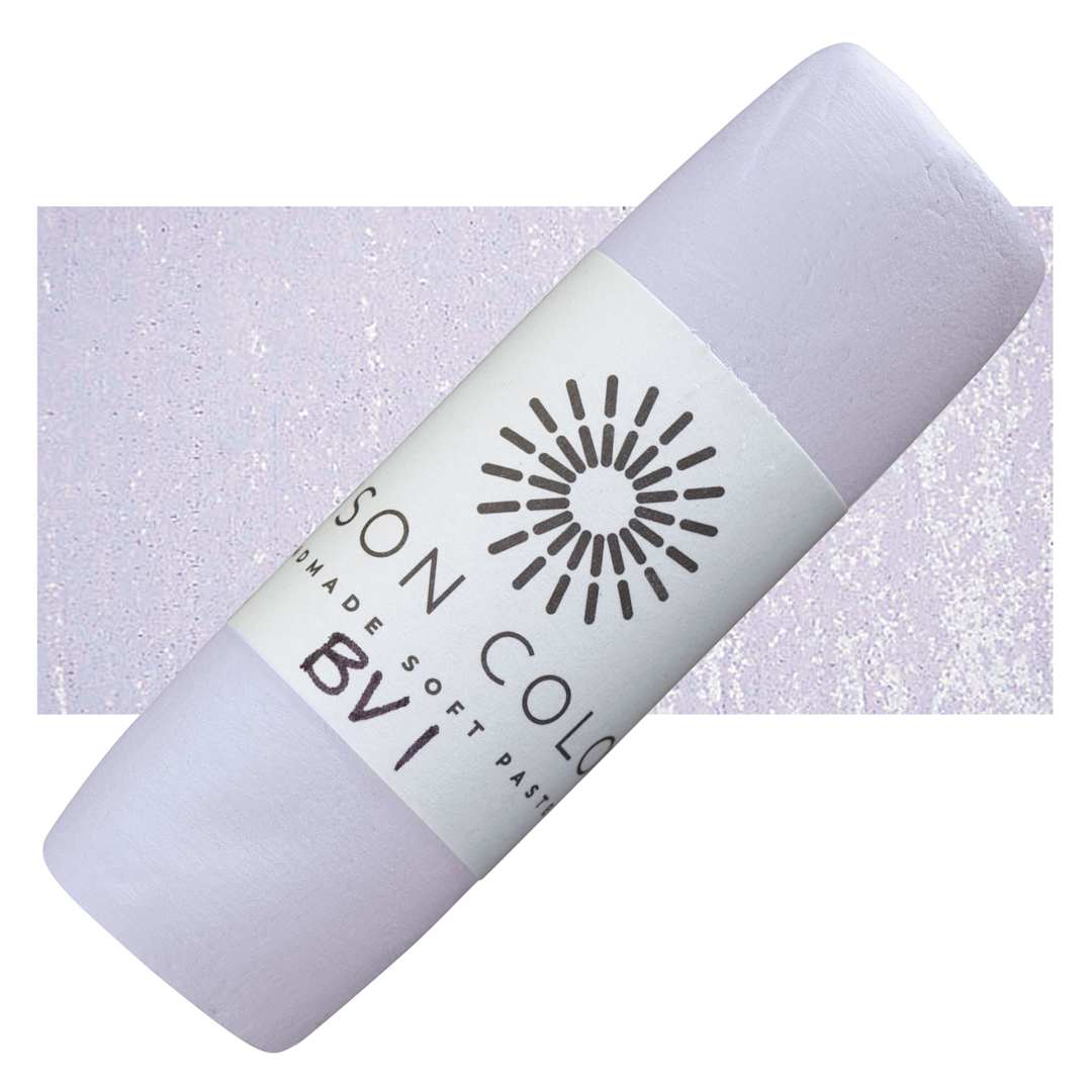 Open in modal - Unison Large Soft Pastel - Blue Violet 1 pastel and swatch