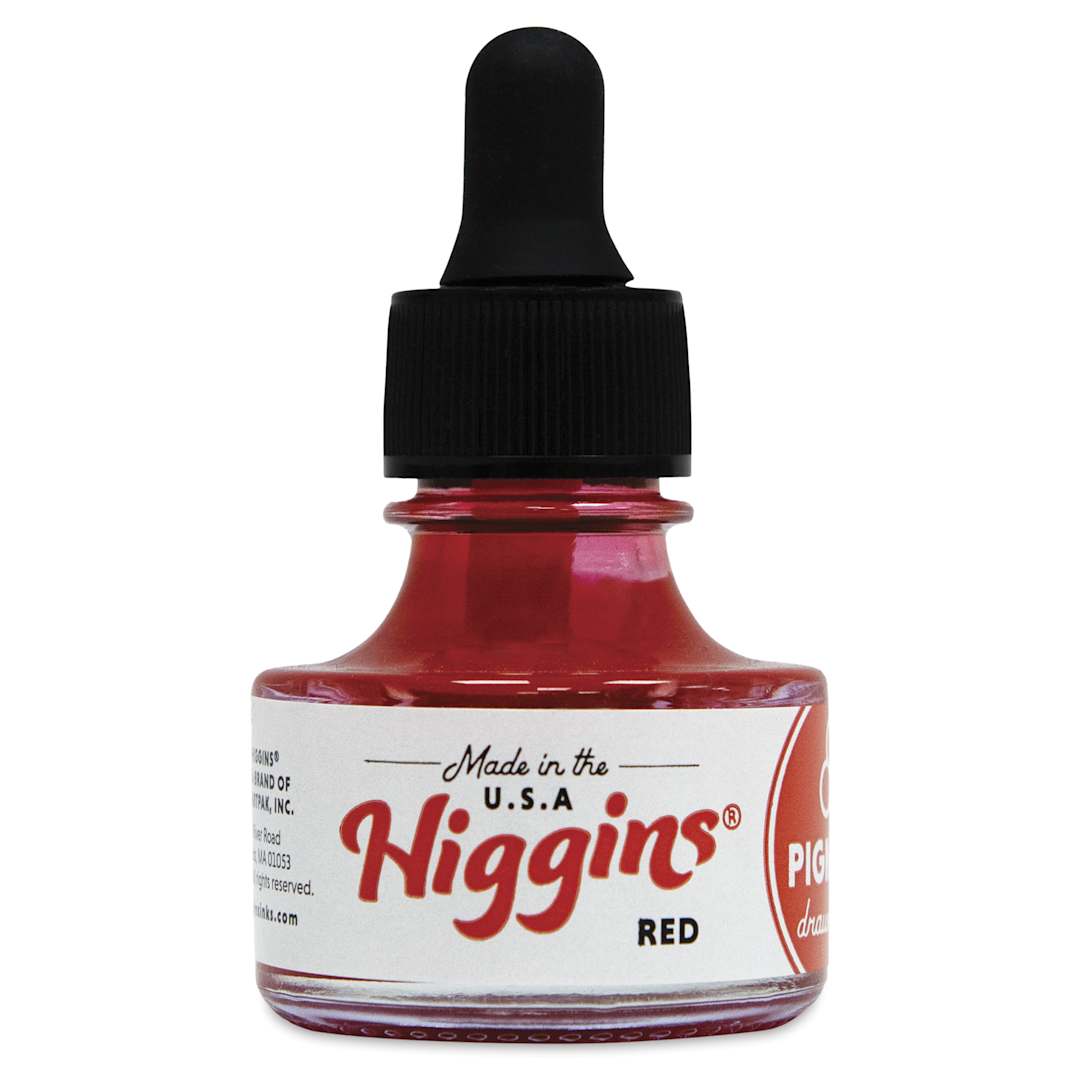 Open in modal - Higgins Drawing Ink - 1 oz, Red