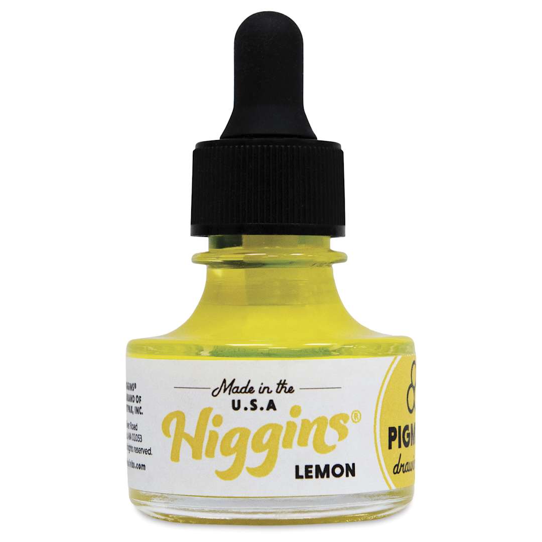 Open in modal - Higgins Drawing Ink - 1 oz, Lemon