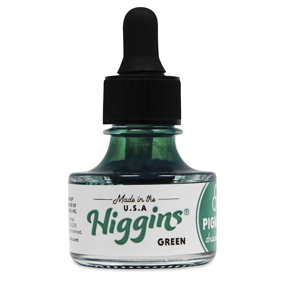 Open in modal - Higgins Drawing Ink - 1 oz, Green