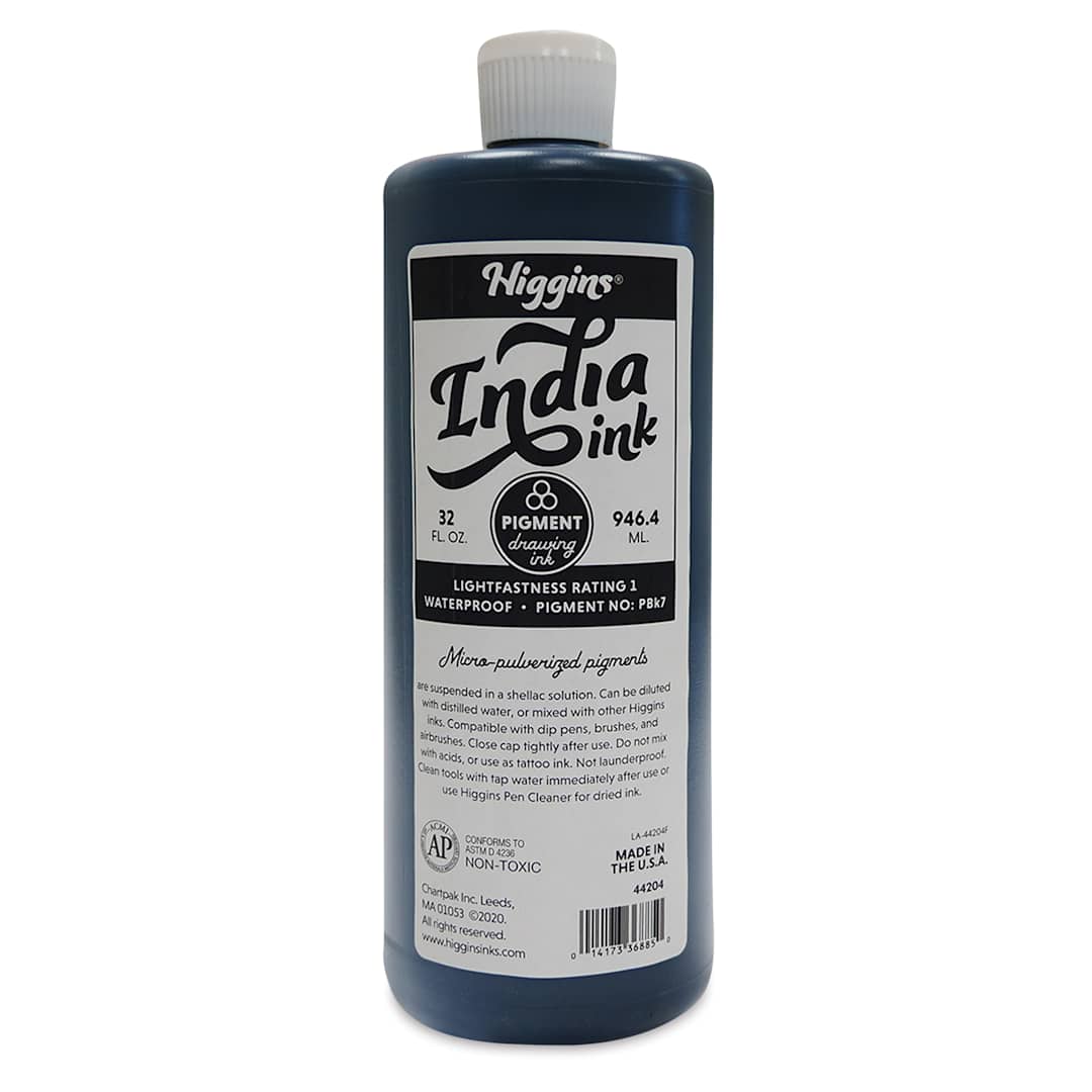Open in modal - Higgins Waterproof Black Ink - 32 oz