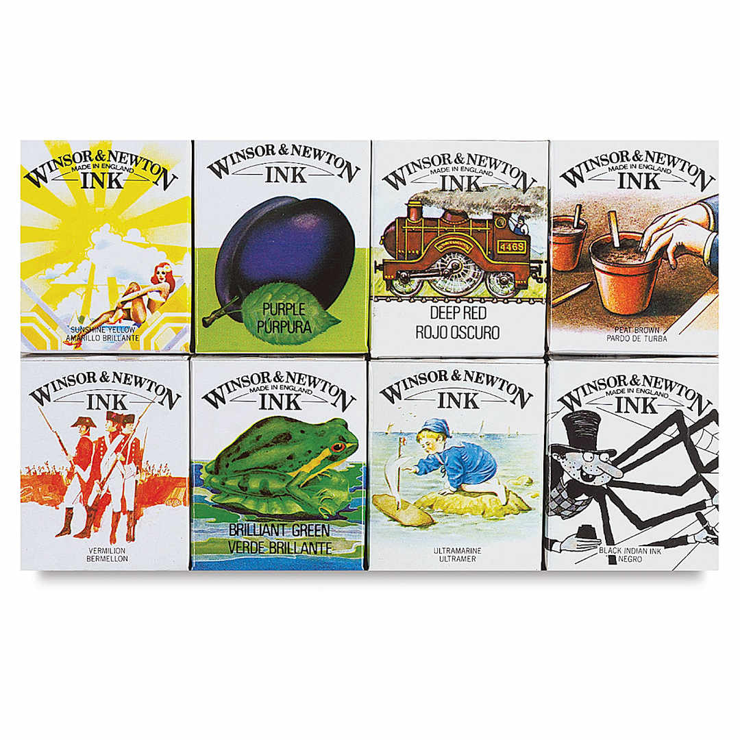 Open in modal - Drawing Inks, Introductory Set No. 2