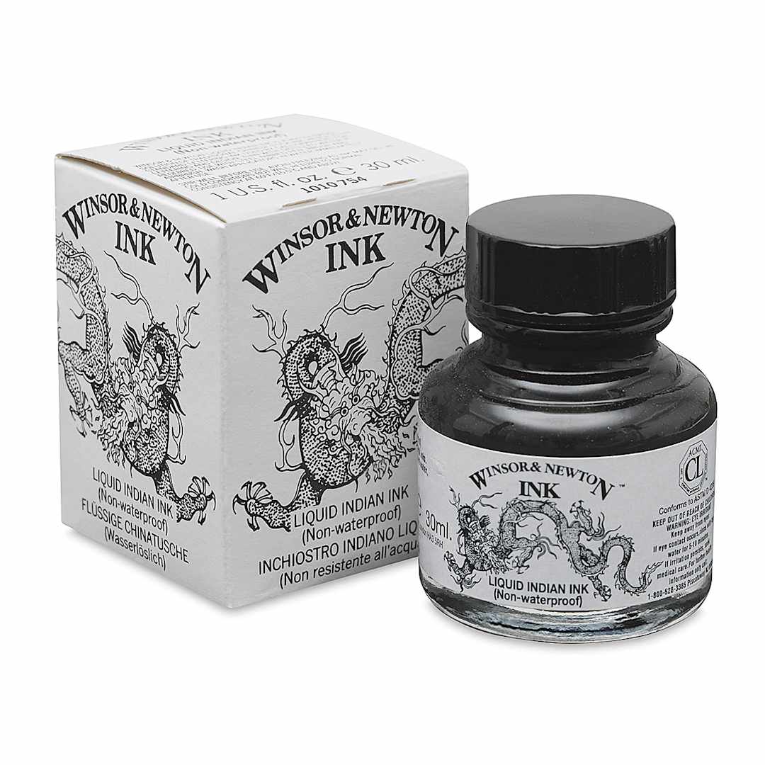 Open in modal - Drawing Ink-Liquid Indian 30ml