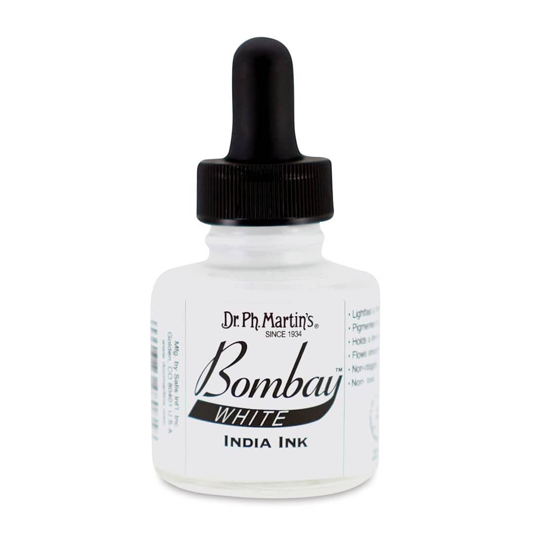 Open in modal - Dr. Ph. Martin's Bombay India Ink - 1 oz, White